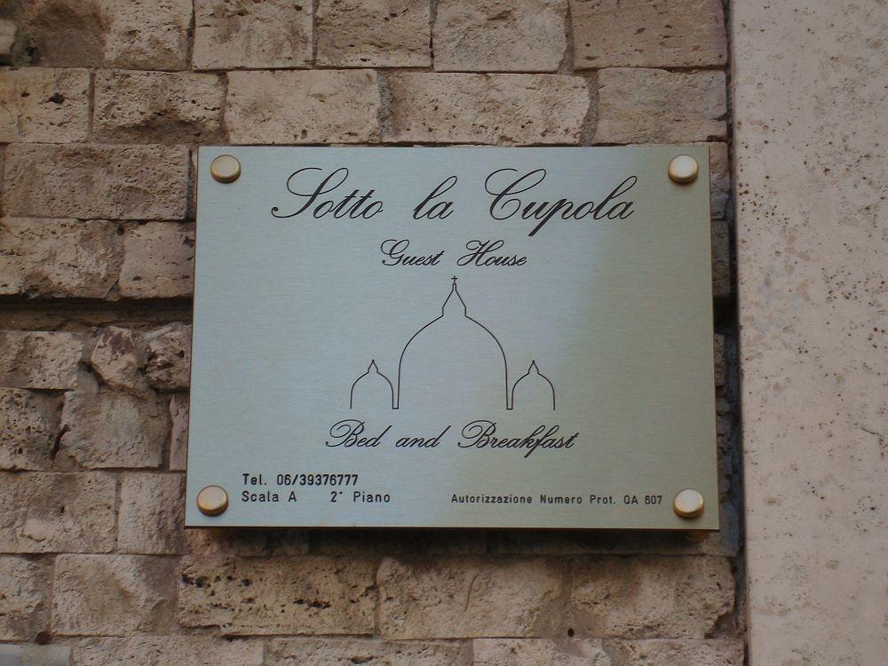 Bed and Breakfast Sotto La Cupola Rom Exterior foto